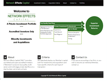 Tablet Screenshot of networkeffectscapital.com